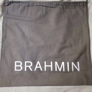 2 BRAHMIN VINTAGE LARGE PURSE DUSTBAG/DUST COVER 21" X 21"